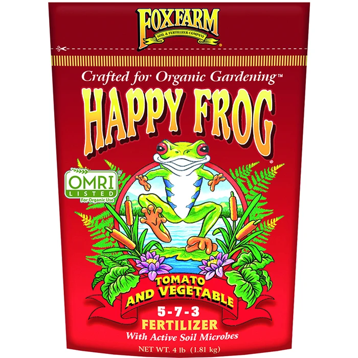 Happy Frog® Tomato & Vegetable 5-7-3 Fertilizer 1 Happy Frog® Tomato & Vegetable 5-7-3 Fertilizer