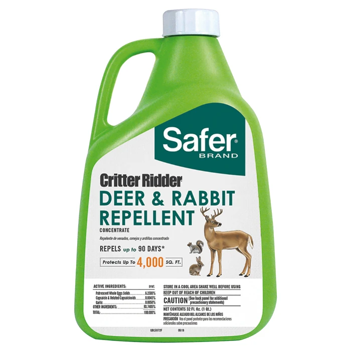 Safer® Critter Ridder® Deer & Rabbit Repellant Concentrate 1 Safer® Critter Ridder® Deer & Rabbit Repellant Concentrate